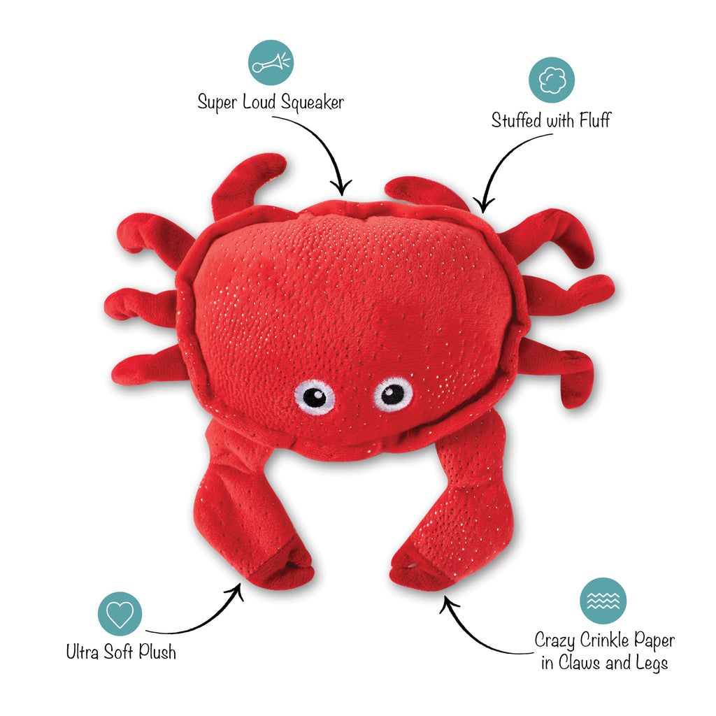 PETSHOP JUST A LITTLE CRABBY DOG TOY