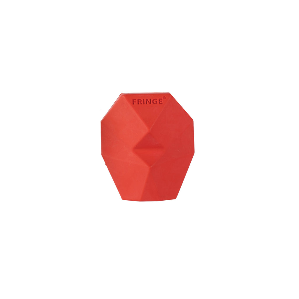 PETSHOP YOU'RE ADORA-BALL RED RUBBER DOG TOY