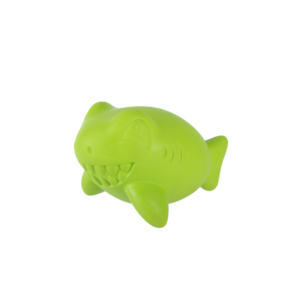 PETSHOP CATCH YA LATER LIME RUBBER DOG TOY