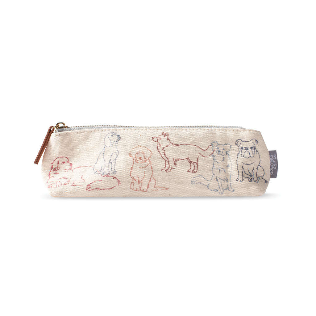 PETSHOP THOUGHTFUL DOGS CANVAS POUCH